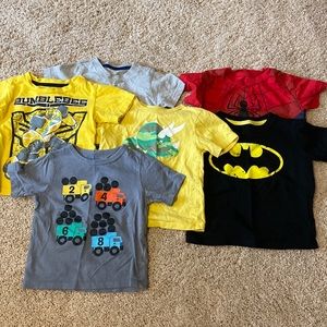 Lot of 2T t shirts
